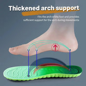 1Pair Sport Insoles PU High Stretch Shock