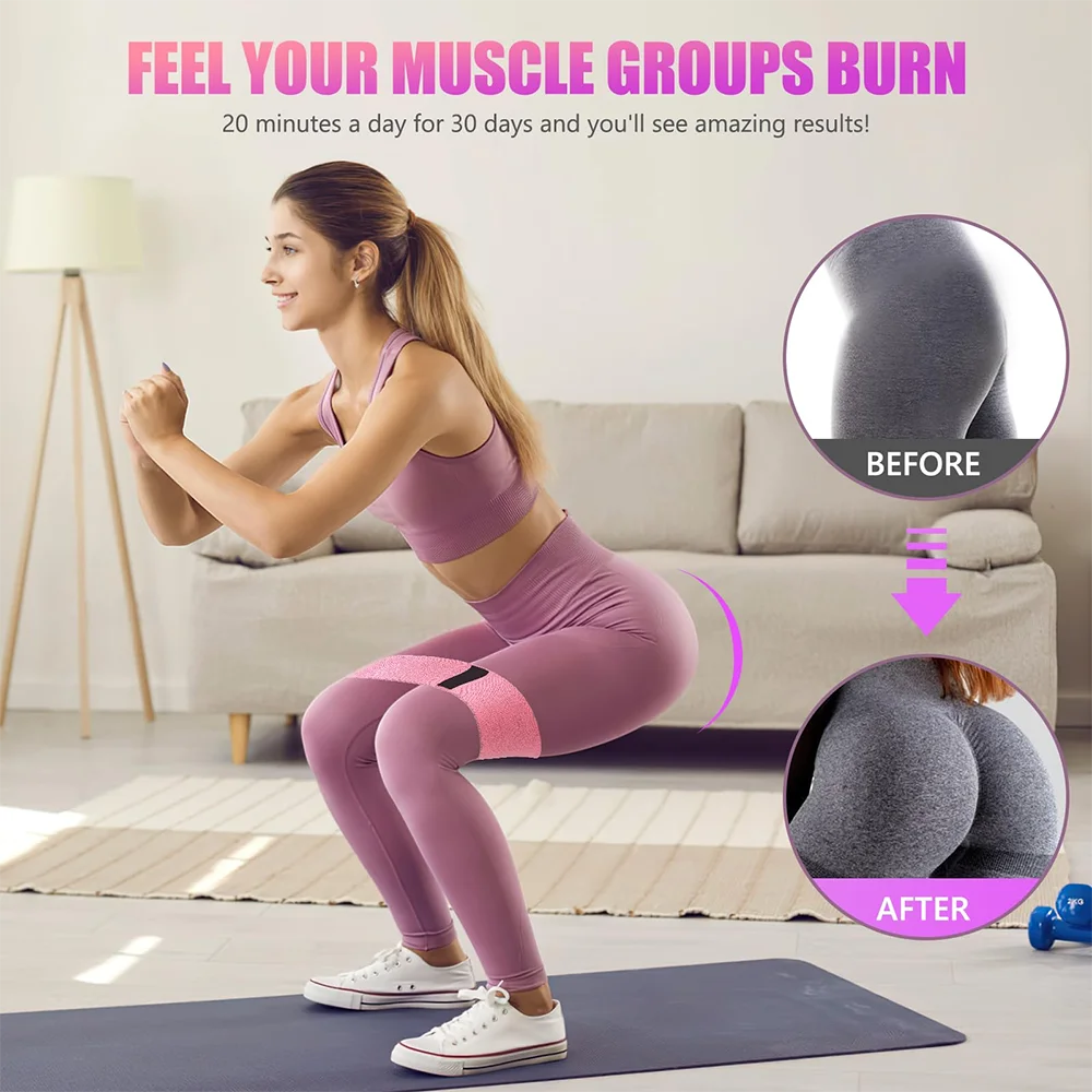 Resistance Bands Exercise Fitness