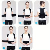 Back Posture Corrector Heavy Duty Support Adjustable