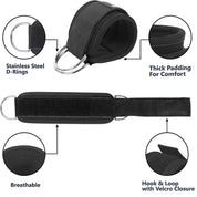 Ankle Straps Resistance Bands Set