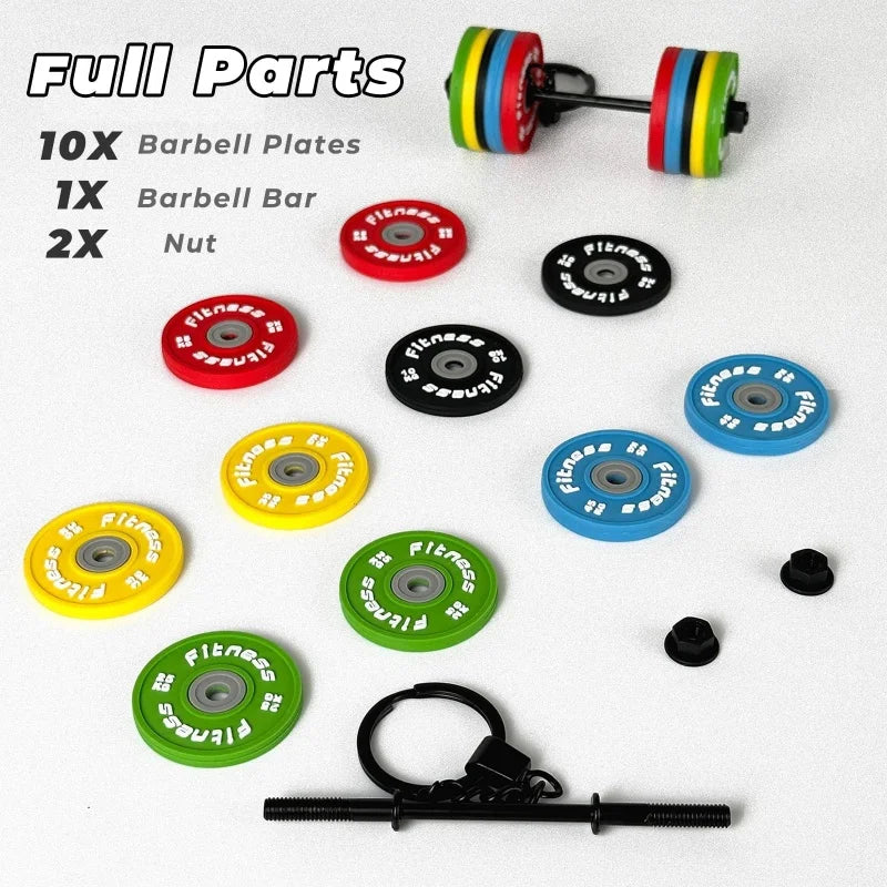 Dumbbell Keychain Gym