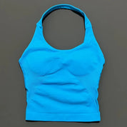 Sports Gym Halter Top Woman Seamless