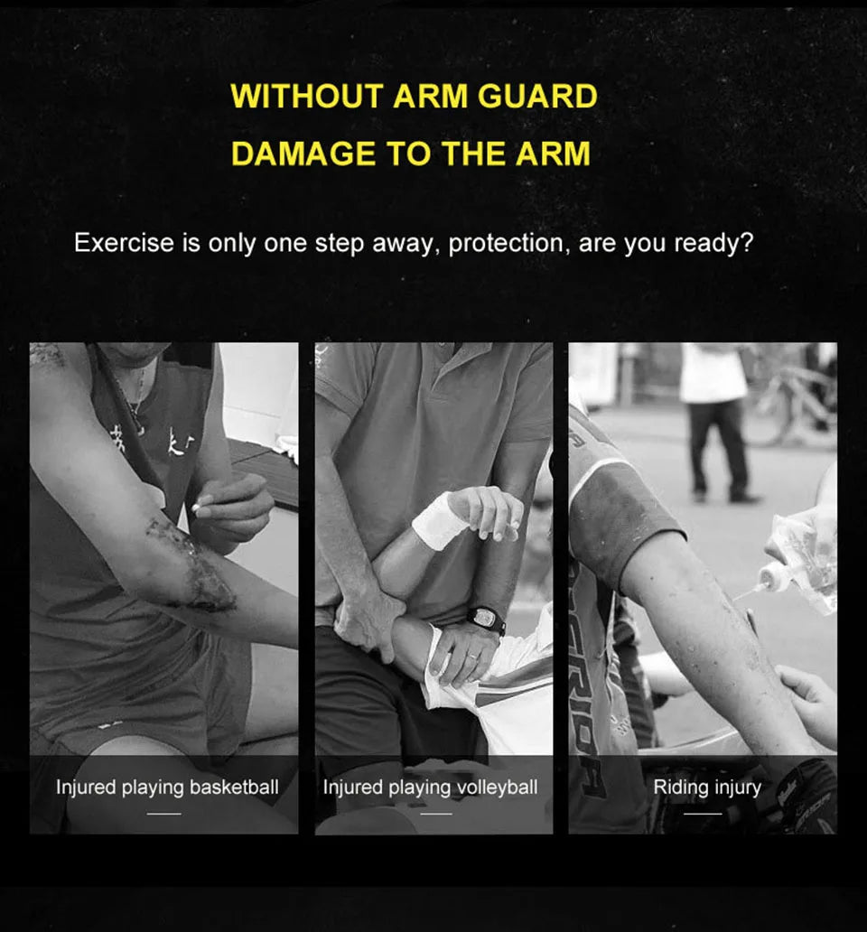 1PC Breathable Sports Arm Sleeves with Compression Elbow Pads
