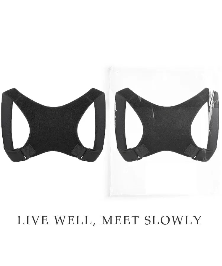 Standing and sitting posture support belt