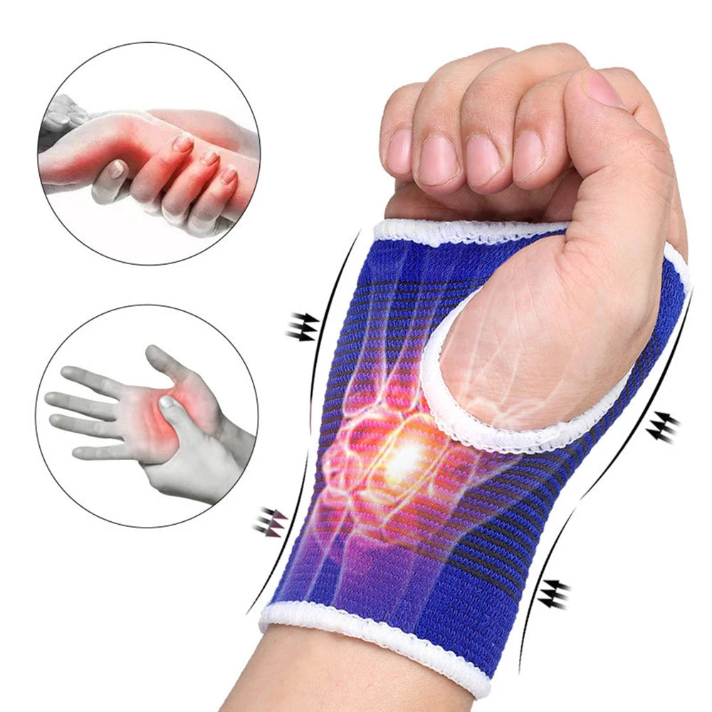 2 Pcs Wrist Support Hand Brace Gym Wrist