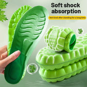 1Pair Sport Insoles PU High Stretch Shock