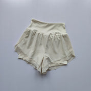 Summer Women's Sports Shorts Mesh 2 In 1
