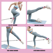 Ankle Straps Resistance Bands Set