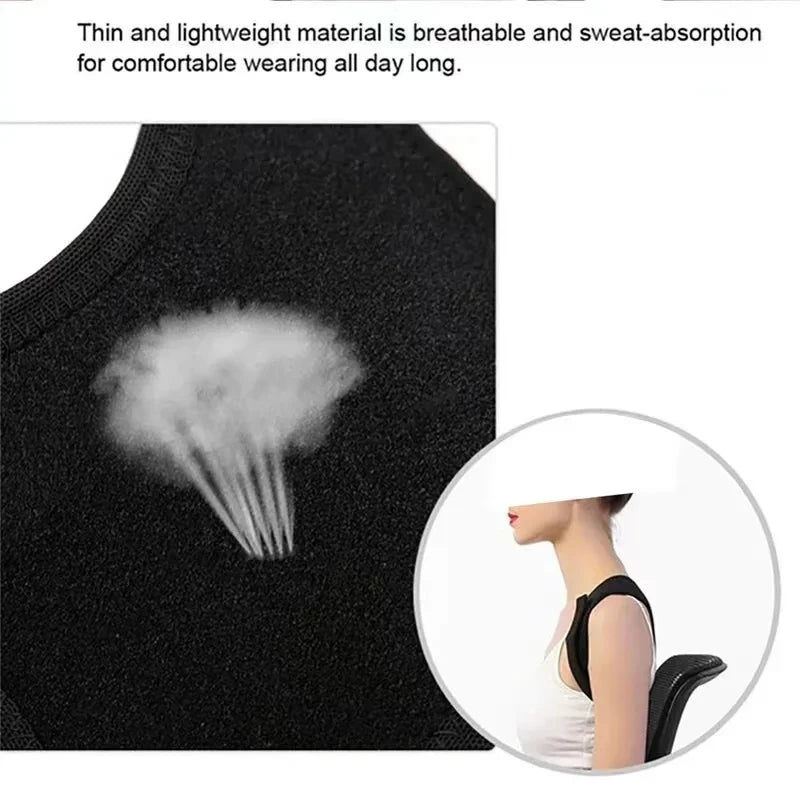 Standing and sitting posture support belt