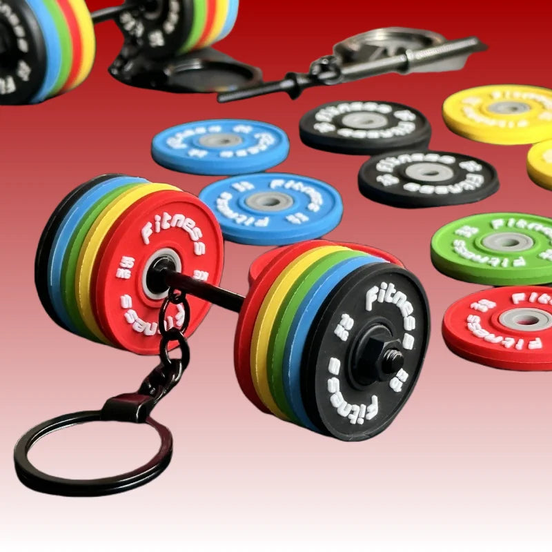 Dumbbell Keychain Gym