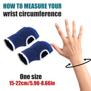 2 Pcs Wrist Support Hand Brace Gym Wrist