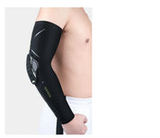 1PC Breathable Sports Arm Sleeves with Compression Elbow Pads
