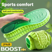 1Pair Sport Insoles PU High Stretch Shock