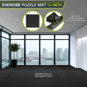16 Piece Fitness Yoga Mat Soft