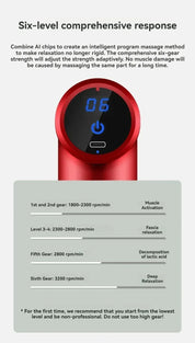 Muscle Relaxation Vibrating Gun