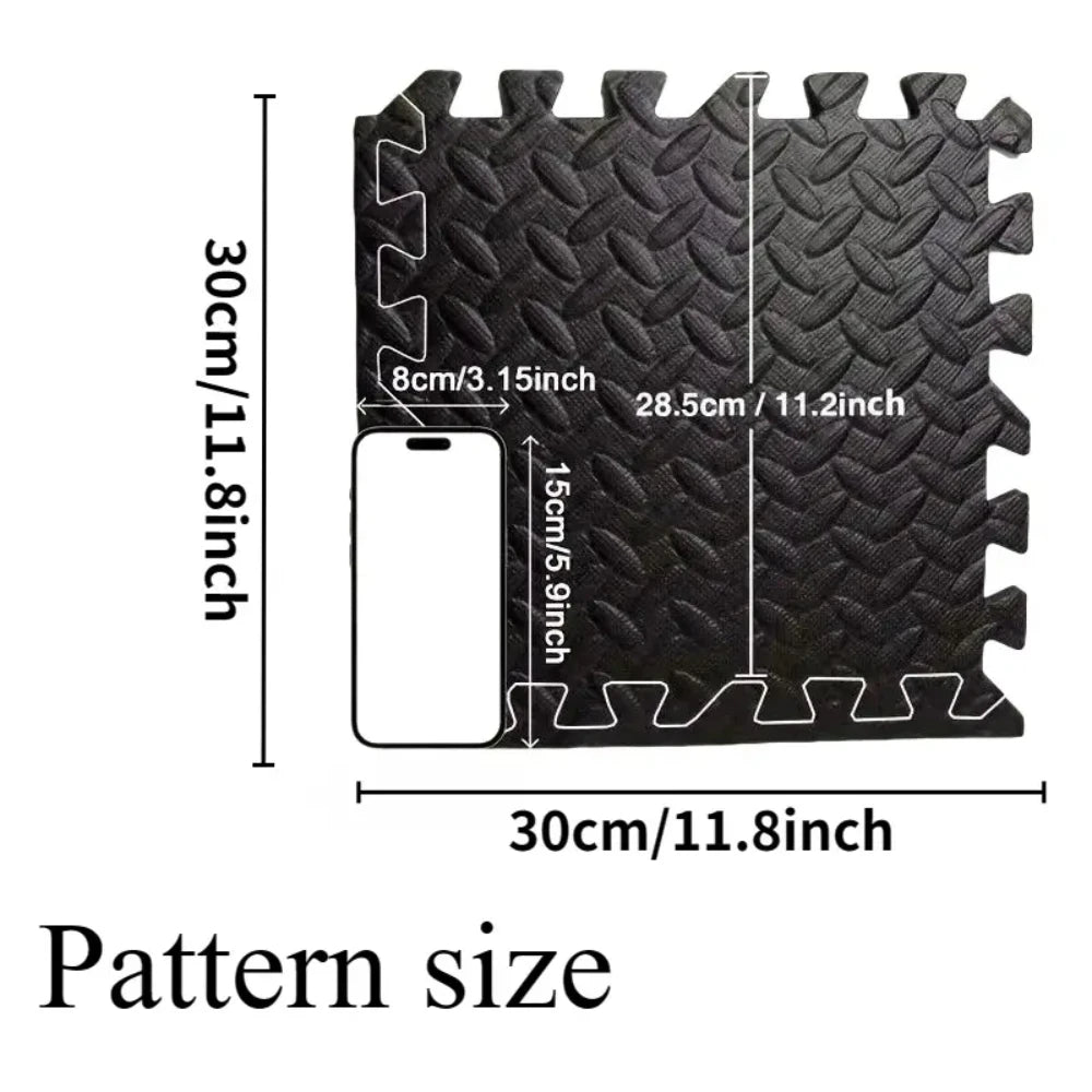 16 Piece Fitness Yoga Mat Soft