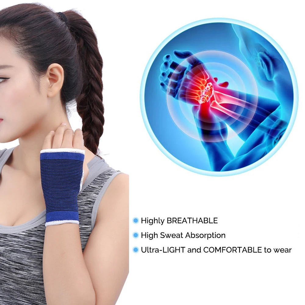 2 Pcs Wrist Support Hand Brace Gym Wrist