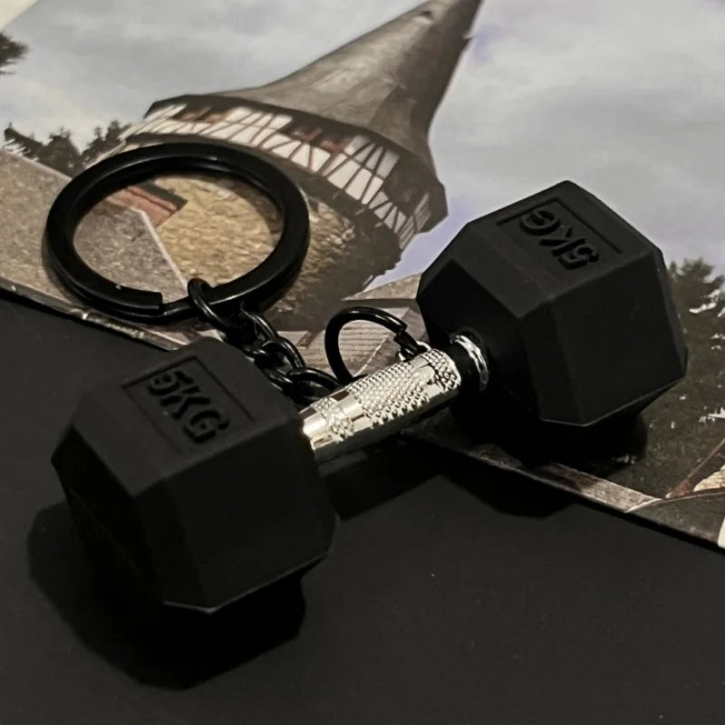 Dumbbell Keychain Gym