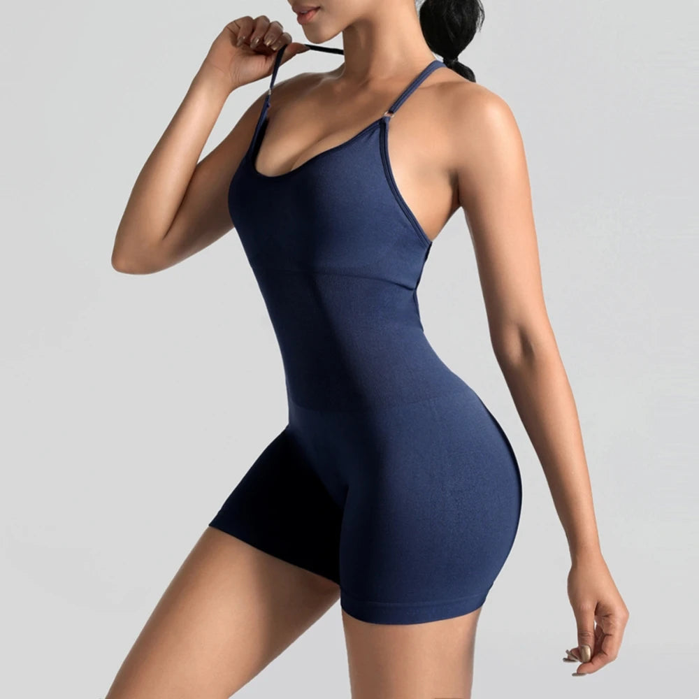 Yoga Sets Gym Jumpsuits Women Sports