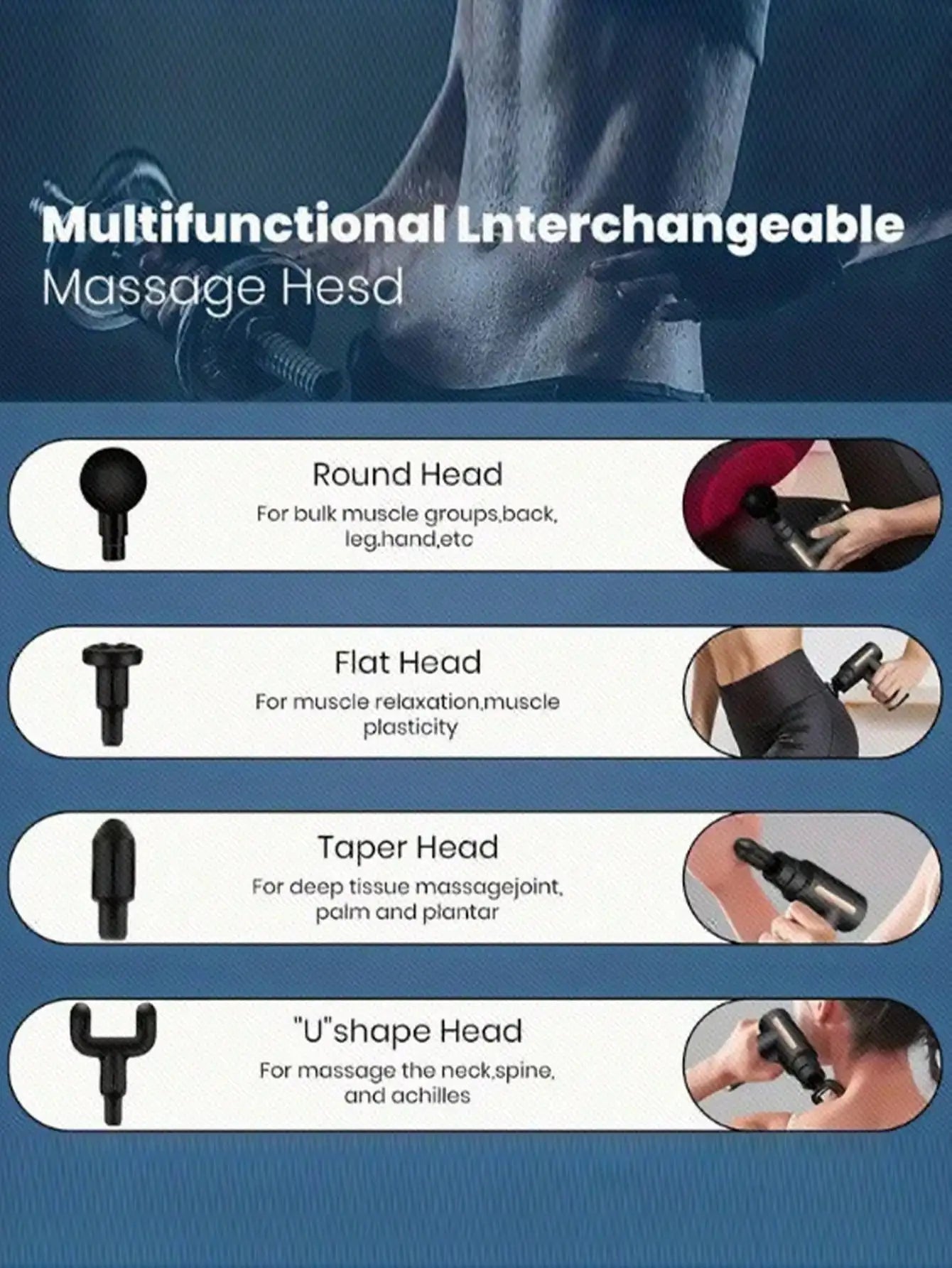 Portable Muscle Massage Gun For Body Massage