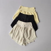 Summer Women's Sports Shorts Mesh 2 In 1