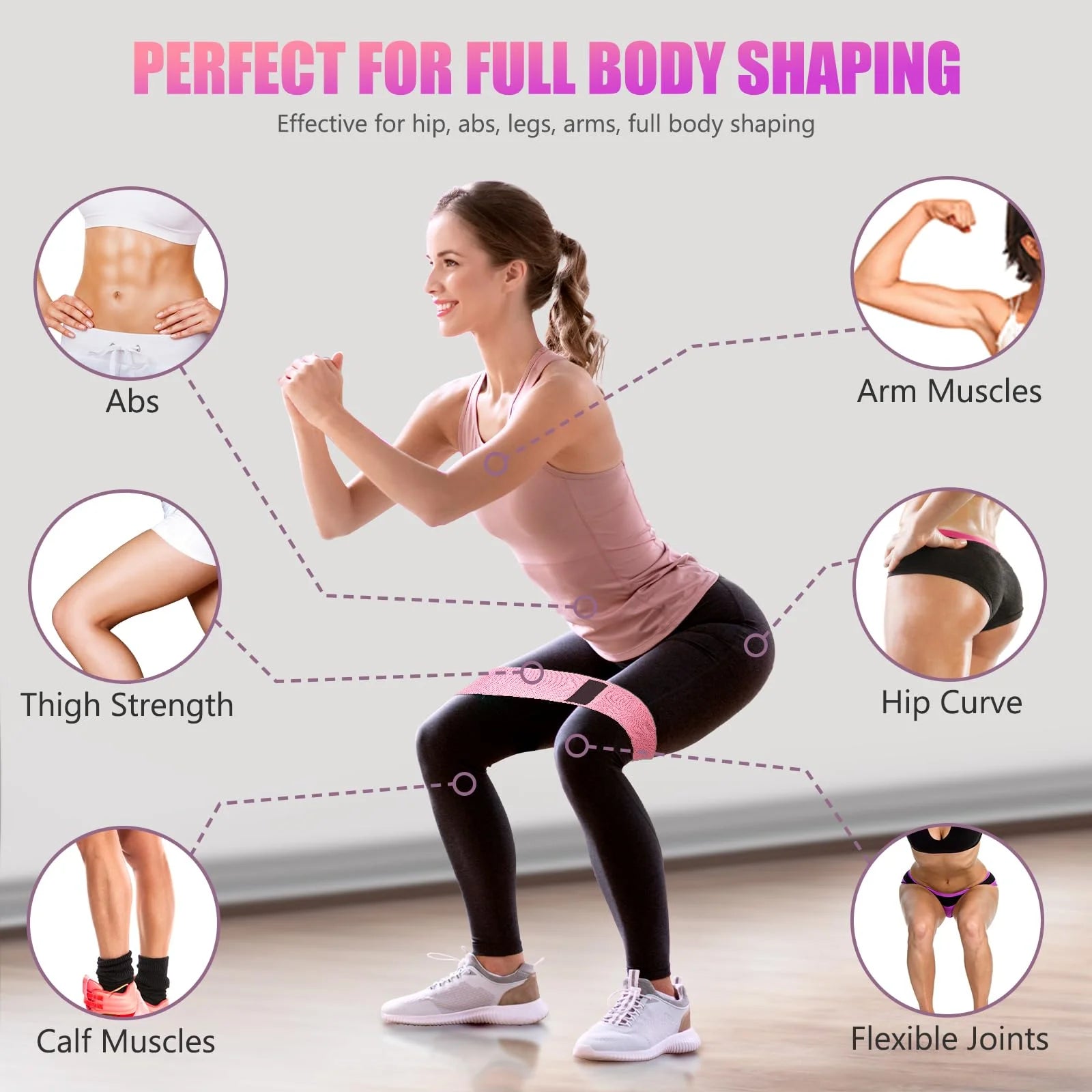 Resistance Bands Exercise Fitness