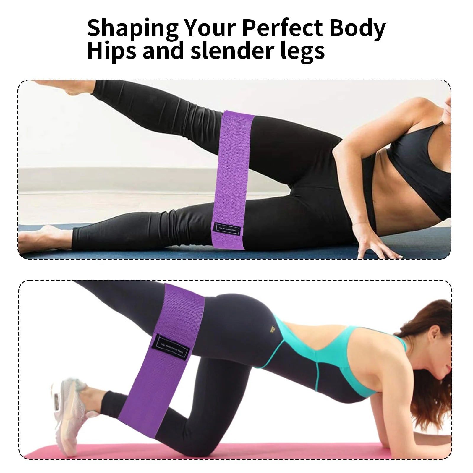 Resistance Bands Exercise Fitness