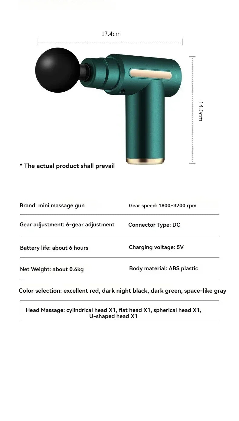 Muscle Relaxation Vibrating Gun