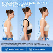 Posture Corrector Back Brace Adjustable Back Support for Women and Men