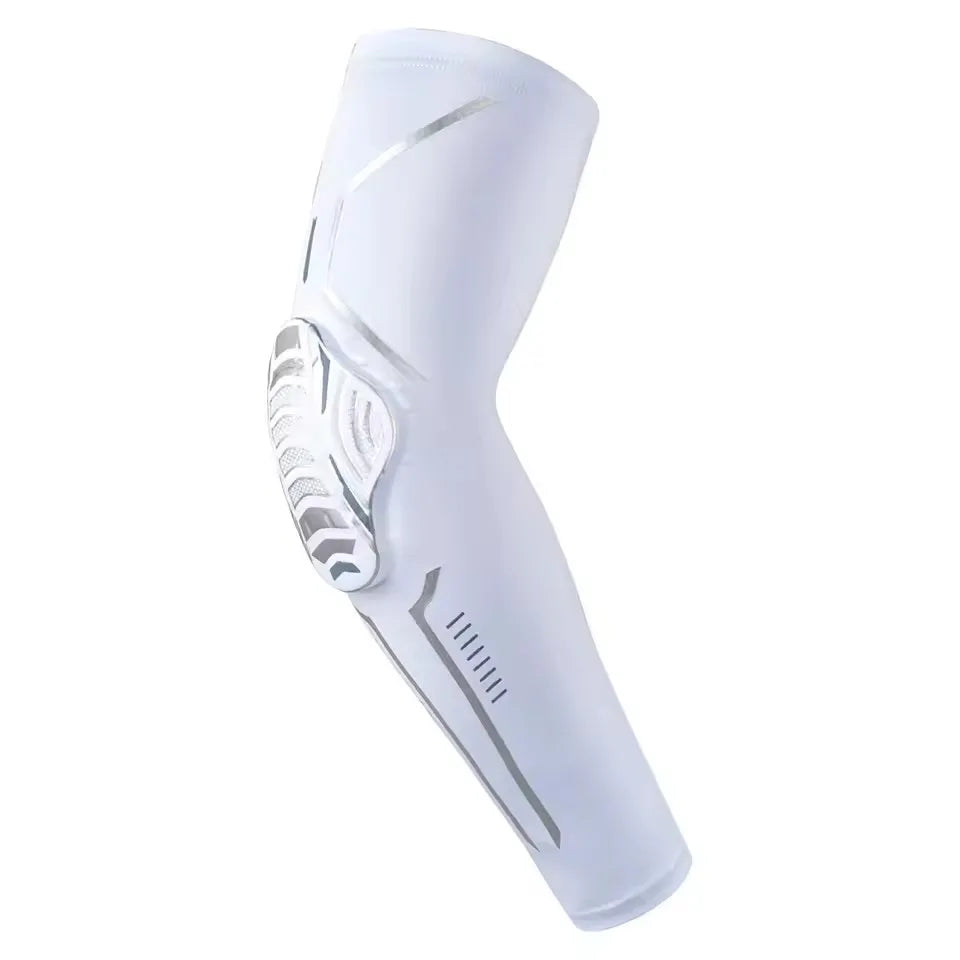 1PC Breathable Sports Arm Sleeves with Compression Elbow Pads