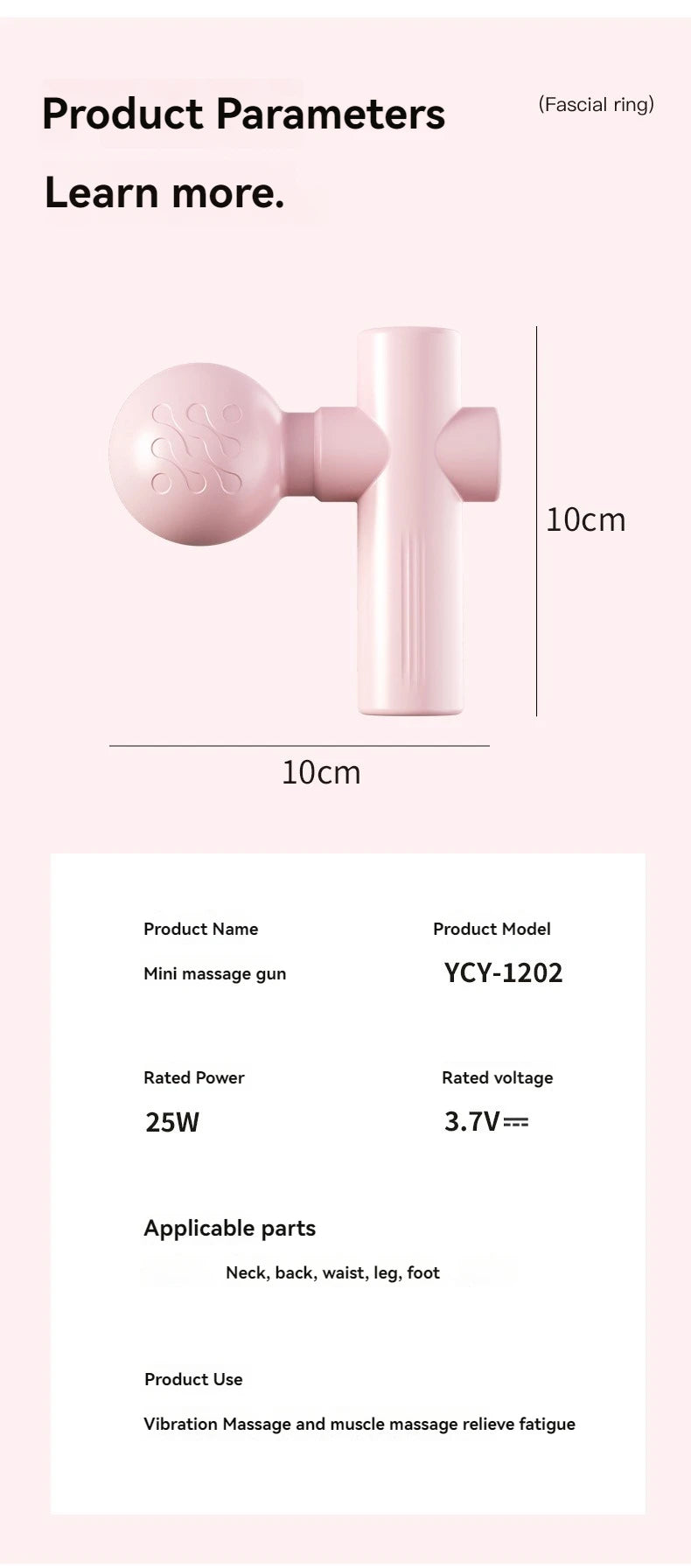 Machine Muscle Relaxation Vibrating Gun