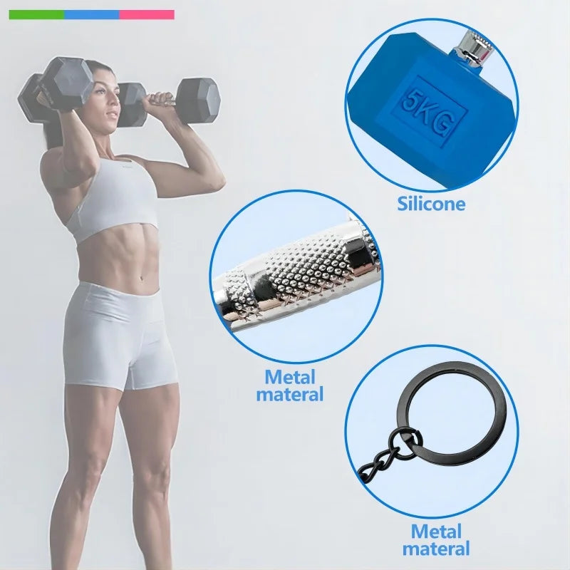 Dumbbell Keychain Gym