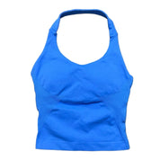 Sports Gym Halter Top Woman Seamless