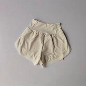 Summer Women's Sports Shorts Mesh 2 In 1